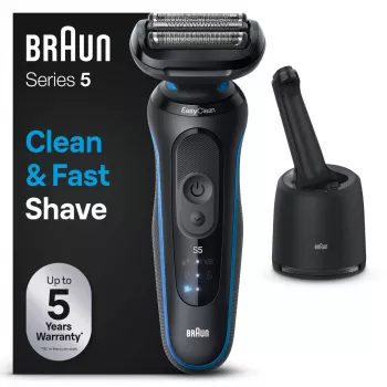 Braun Series 5 52-B7000cc Foil Shaver Trimmer Black Battery Lithium-Ion