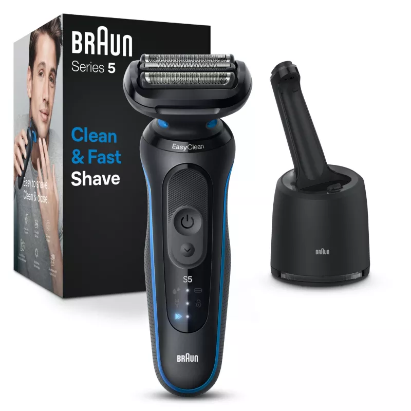 Braun Series 5 52-B7000cc Foil Shaver Trimmer Black Battery Lithium-Ion