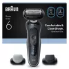 Electric shaver BRAUN Series 6 62‑G1650s — foil shaver, black