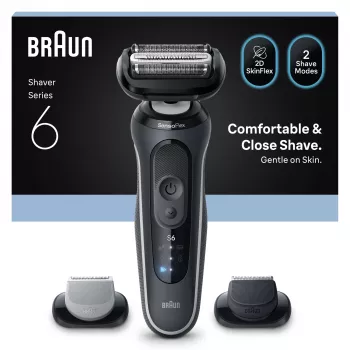 Electric shaver BRAUN Series 6 62‑G1650s — foil shaver, black