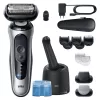 Foil shaver Braun Series 6 62-S7650cc Silver Lithium-Ion Battery
