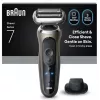 Braun Series 7 72-C1200s electric shaver - wet & dry, black/bronze, stainless steel