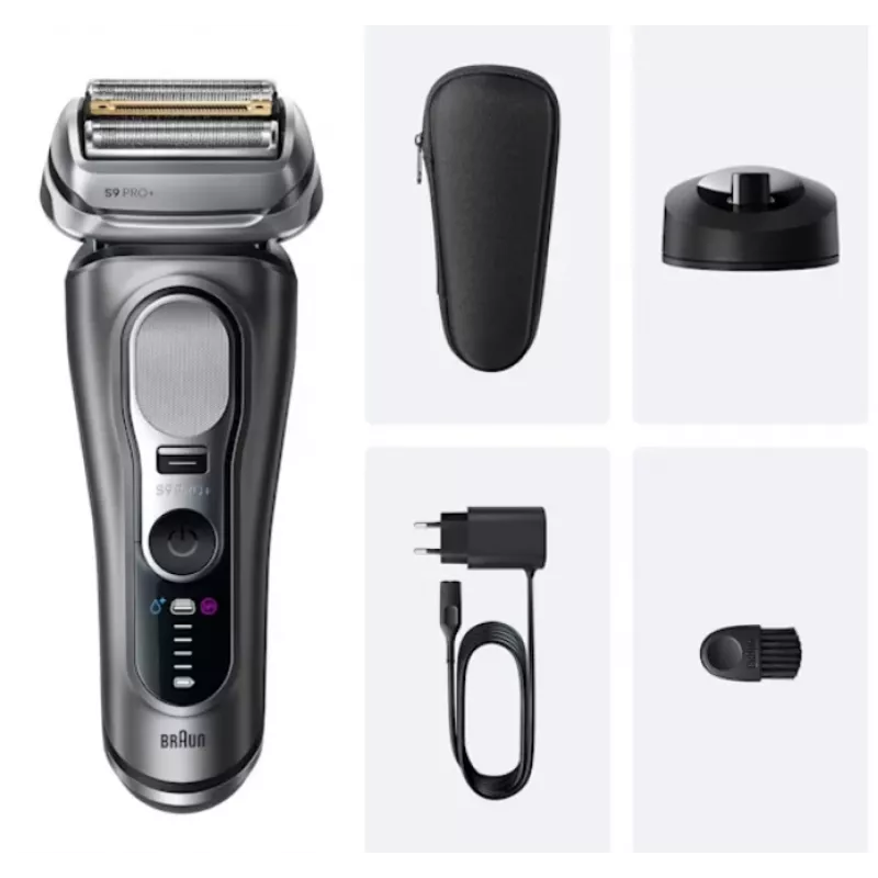 Foil shaver Braun Series 9 Pro+ 9615S Black Grey Stainless steel