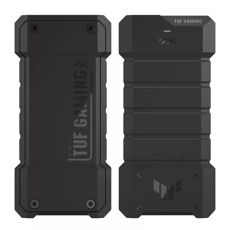 External SSD ASUS TUF Gaming AS2000 PLUS 2 TB M.2 NVMe, USB 3.2 Gen 2x2 (20 Gbit/s), USB Type-C, IP68, aluminium/silicone