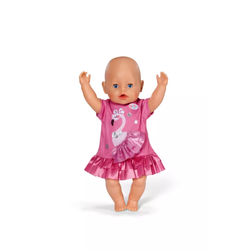 Doll dress Peterkin BABY born Flamingo for 43 cm dolls, foldable, age 3+