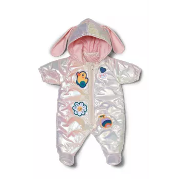 Doll playsuit Peterkin BABY born Winter Suit Cream for 43 cm dolls, foldable, for ages 3+