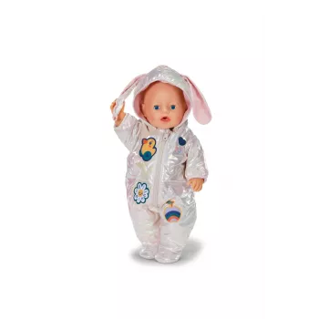 Doll playsuit Peterkin BABY born Winter Suit Cream for 43 cm dolls, foldable, for ages 3+