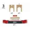 Scenery accessory for BRIO wooden railway by Ravensburger — model 33569, 3 pieces, LR44 battery included
