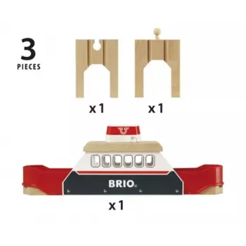 Scenery accessory for BRIO wooden railway by Ravensburger — model 33569, 3 pieces, LR44 battery included