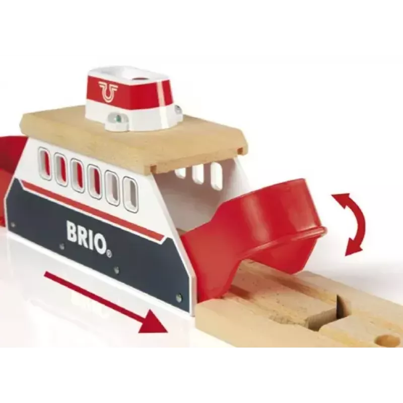 Scenery accessory for BRIO wooden railway by Ravensburger — model 33569, 3 pieces, LR44 battery included