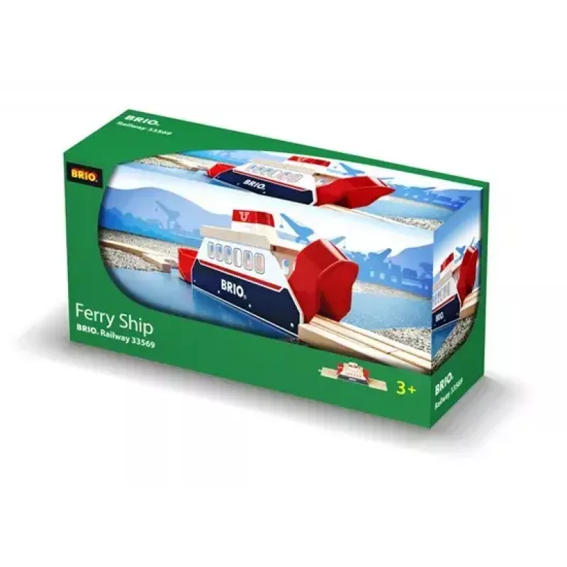 Scenery accessory for BRIO wooden railway by Ravensburger — model 33569, 3 pieces, LR44 battery included