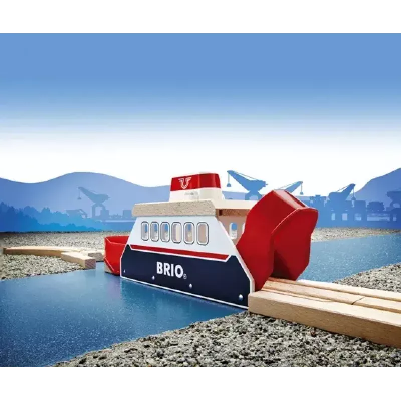 Scenery accessory for BRIO wooden railway by Ravensburger — model 33569, 3 pieces, LR44 battery included