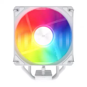 FSP NP5-WA Processor Cooler Air 120 mm White ARGB, Air cooler, 12 cm, 800 RPM, 1600 RPM, White