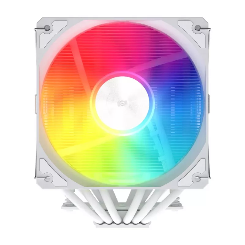 FSP MP7-WA Processor Cooler Air 125 mm White ARGB, Air cooler, 12 cm, 800 RPM, 1800 RPM, White