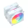 FSP MP7-WA Processor Cooler Air 125 mm White ARGB, Air cooler, 12 cm, 800 RPM, 1800 RPM, White