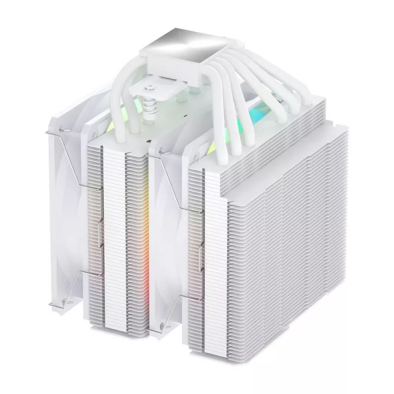 FSP MP7-WA Processor Cooler Air 125 mm White ARGB, Air cooler, 12 cm, 800 RPM, 1800 RPM, White