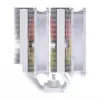 FSP MP7-WA Processor Cooler Air 125 mm White ARGB, Air cooler, 12 cm, 800 RPM, 1800 RPM, White