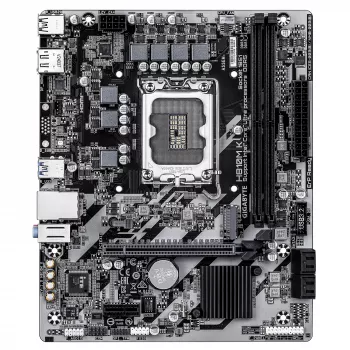 GIGABYTE H810M K Micro ATX Motherboard for Intel Core Ultra (Series 2) — LGA 1851, DDR5 up to 6400MHz, 1x PCIe 4.0 M.2, 1GbE