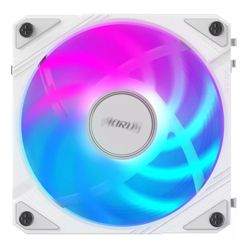 GIGABYTE AORUS EZ CHAIN FAN 120 ICE All-in-one liquid cooler 12 cm White