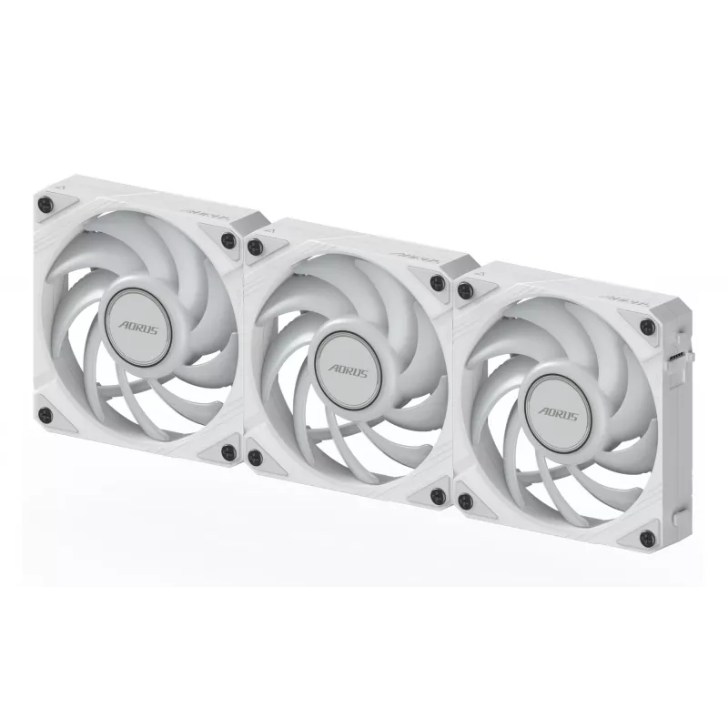 GIGABYTE AORUS EZ CHAIN FAN 120 ICE Motherboard 12 cm White 1 pc(s)