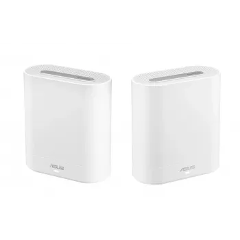 ASUS EBM68(2PK) – Expert WiFi Tri-band (2.4 GHz / 5 GHz / 5 GHz) Wi-Fi 6 (802.11ax) White 3 Internal