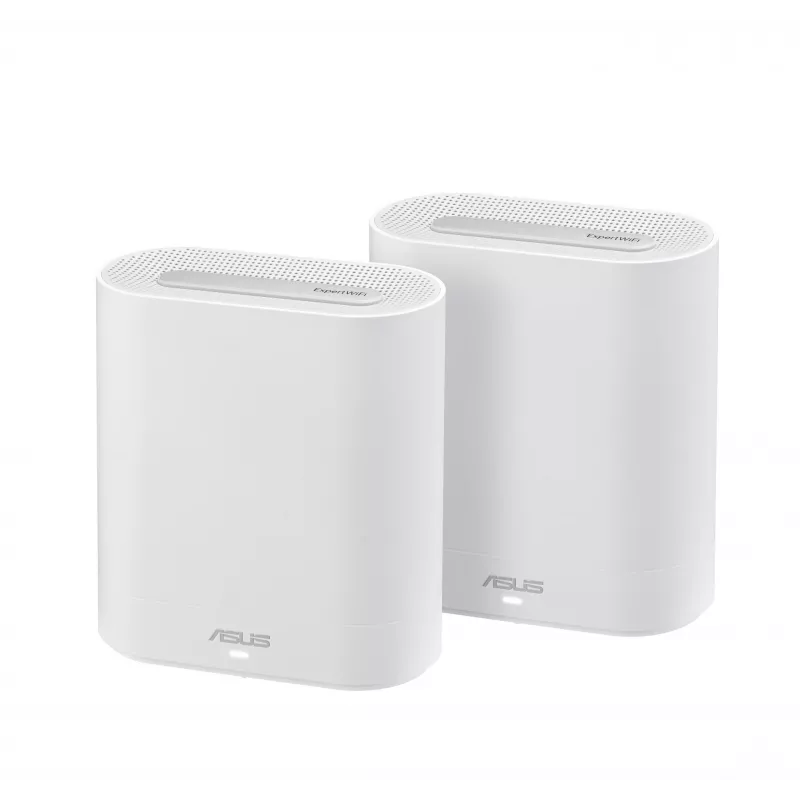 ASUS EBM68(2PK) – Expert WiFi Tri-band (2.4 GHz / 5 GHz / 5 GHz) Wi-Fi 6 (802.11ax) White 3 Internal