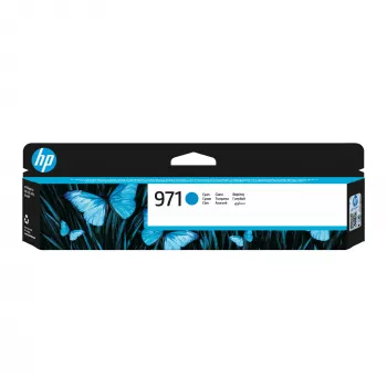 HP 971 Cyan Original Ink Cartridge, Cyan, 1 pc(s), 2500 pages