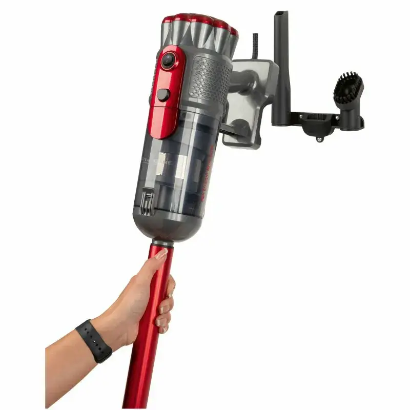 ProfiCare PC-BS 3136 A 2-in-1 Cordless Stick Vacuum, 22.2 V 2200 mAh, Anthracite/Red