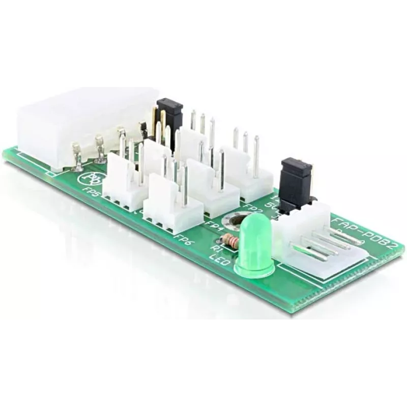 DELOCK Distribution Board 6x Fan 5v/12v