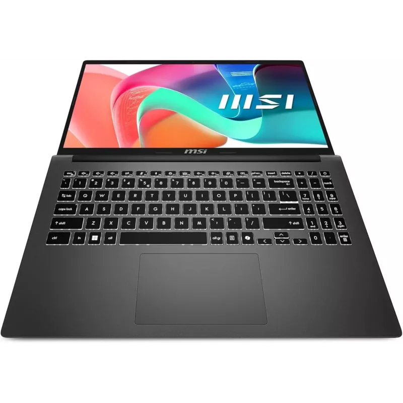 Laptop MSI Modern 15 F13MG-802 — 15.6 inch Full HD, Intel Core i5-1334U, 16 GB RAM, 512 GB SSD, Intel Iris Xe, Windows 11 Home, Grey