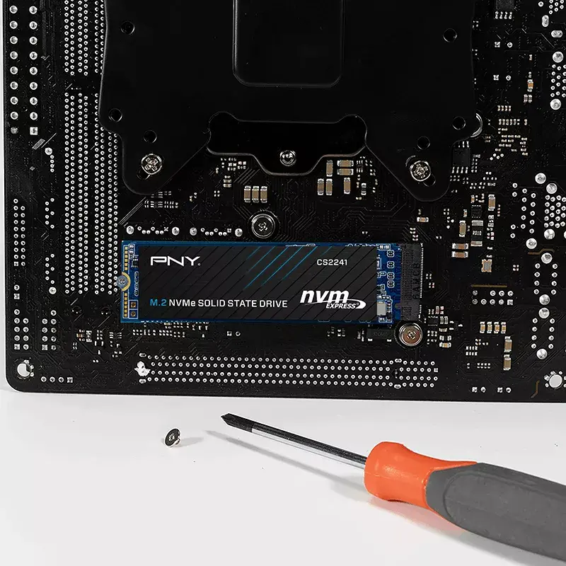 PNY CS2150 2TB Gen5 PCIe NVMe M.2 2280 3D NAND SSD – Up to 10,300/8,600 MBs