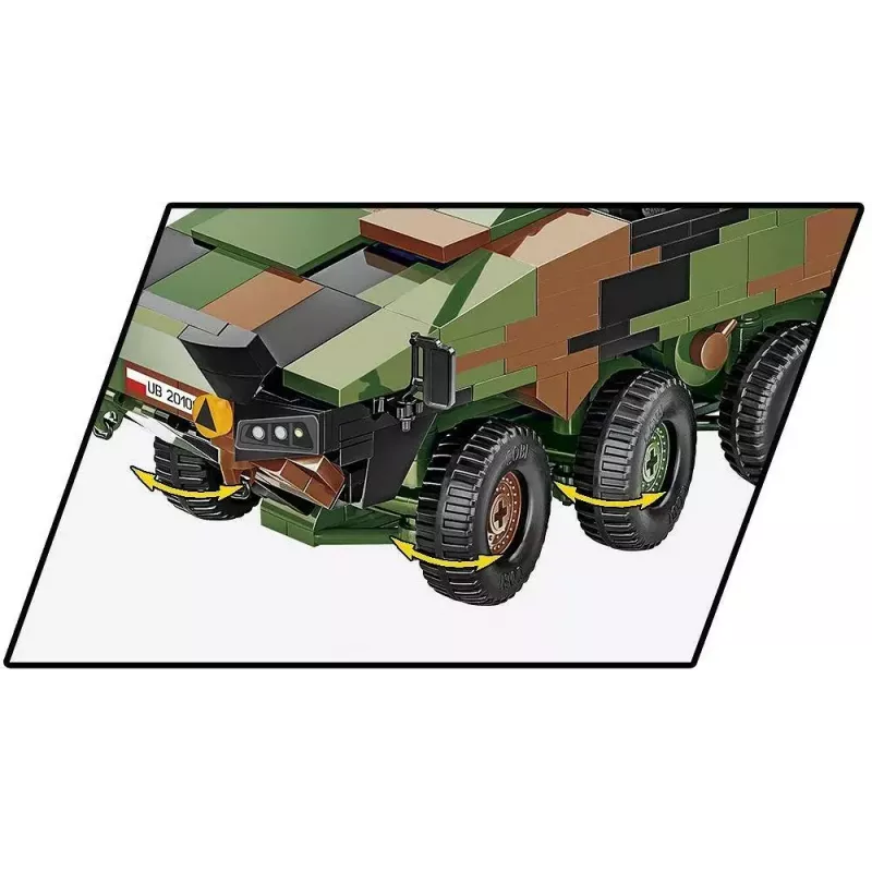 Brick Model Kit Cobi Armed Forces KTO Rosomak 2-in-1 (COBI-2629)