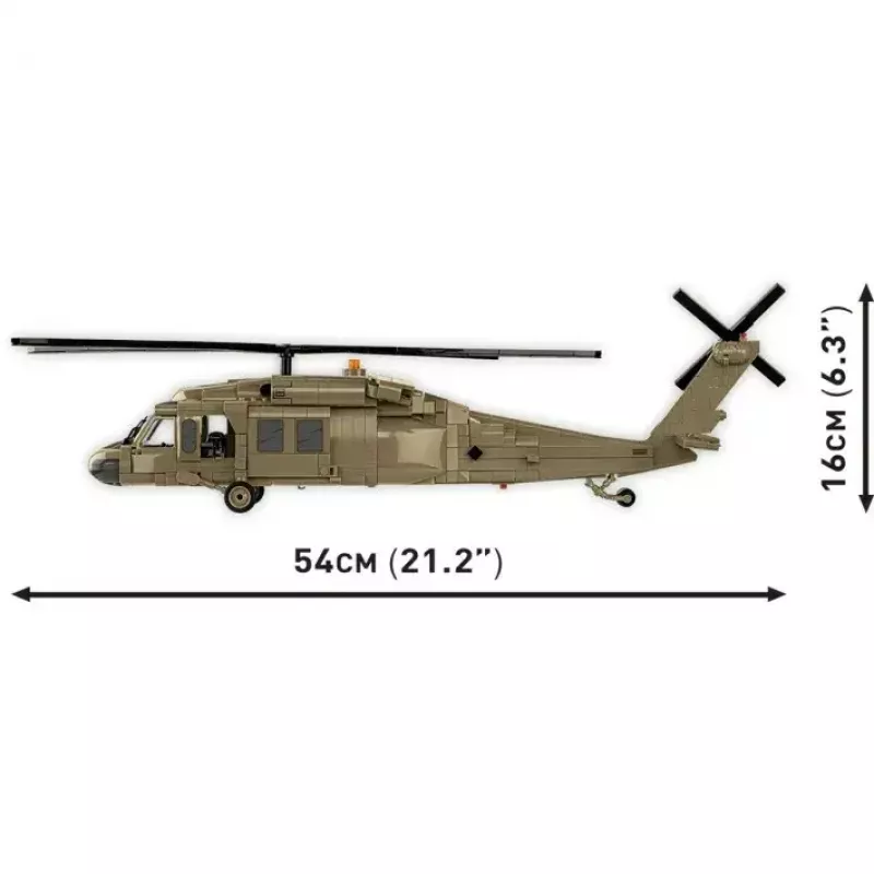 Construction set Cobi Sikorsky UH-60 Black Hawk 928 blocks, model COBl-5906