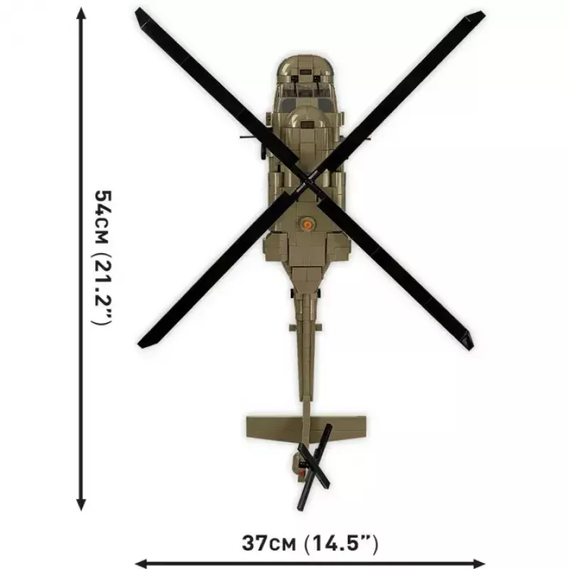 Construction set Cobi Sikorsky UH-60 Black Hawk 928 blocks, model COBl-5906