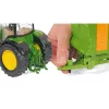 Siku John Deere 6210R, Tractor model, 3 yr(s), Metal, Plastic, Black, Green