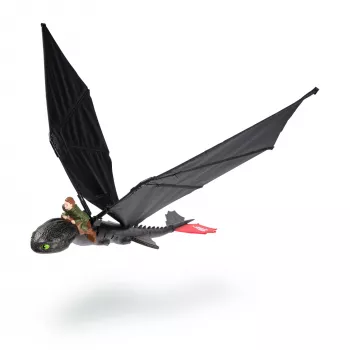 Remote Control Flying Dragon Toothless toy by Spin Master — How to Train Your Dragon, RC with remote control
