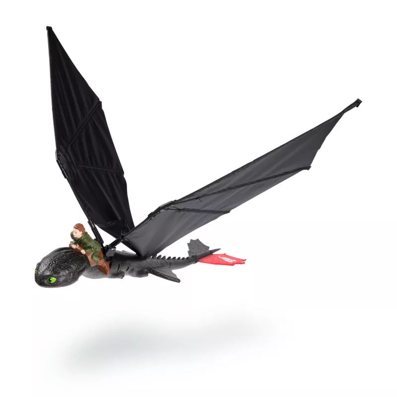 Remote Control Flying Dragon Toothless toy by Spin Master — How to Train Your Dragon, RC with remote control