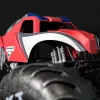 Monster Jam Marvel Mega Spider-Man RC Monster Truck, All-Terrain, Over 2 Feet Long, 1:6 Scale, Super Hero Kids Toys for Boys and Girls Ages 4 and Up