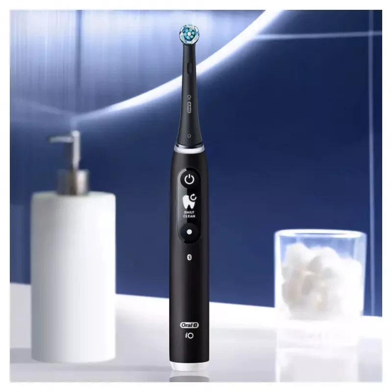 Oral-B iO Duo Adult Vibrating toothbrush Black, Rose