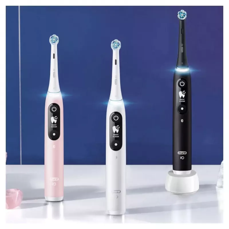 Oral-B iO Duo Adult Vibrating toothbrush Black, Rose