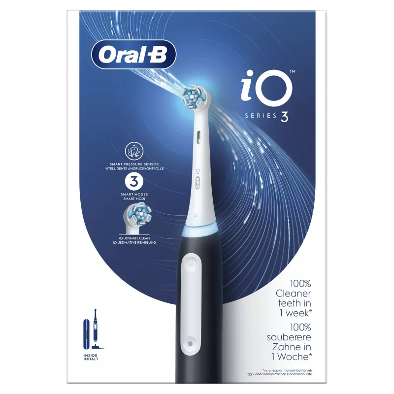 Oral-B electric toothbrush Adult Rotating-oscillating toothbrush Black White