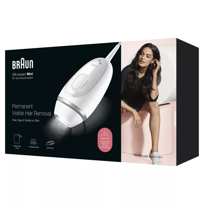 Epilator Braun Silk-expert Mini PL1124 Intense pulsed light IPL White