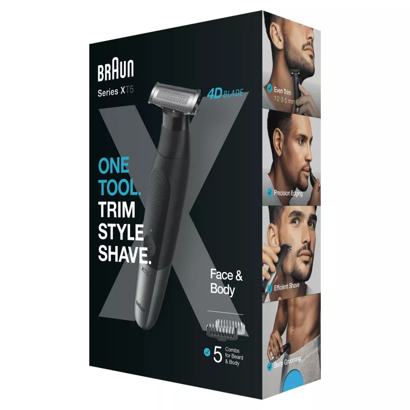 Braun XT5100 Series X hybrid face and body trimmer