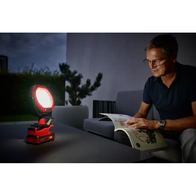 Cordless Outdoor Lamp EINHELL GC-OL 18/1500 Li‑Solo — LED light, battery and charger not included