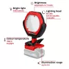 Cordless Outdoor Lamp EINHELL GC-OL 18/1500 Li‑Solo — LED light, battery and charger not included