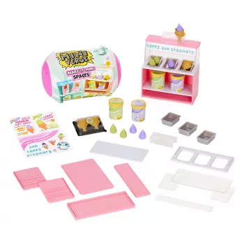 Miniverse Spaces Furniture Pack in PDQ, Cafe, 8 yr(s), Multicolour, Plastic