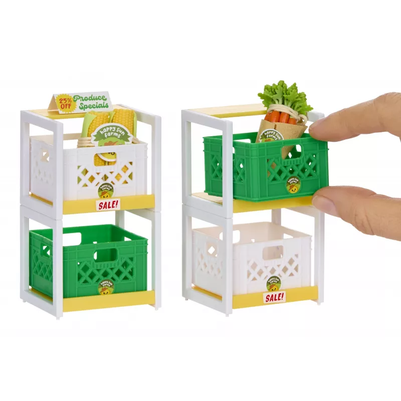 Miniverse Spaces Furniture Pack in PDQ, Cafe, 8 yr(s), Multicolour, Plastic