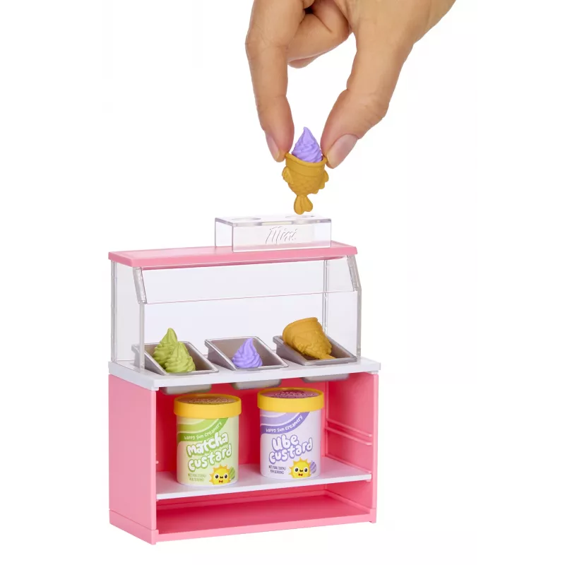 Miniverse Spaces Furniture Pack in PDQ, Cafe, 8 yr(s), Multicolour, Plastic