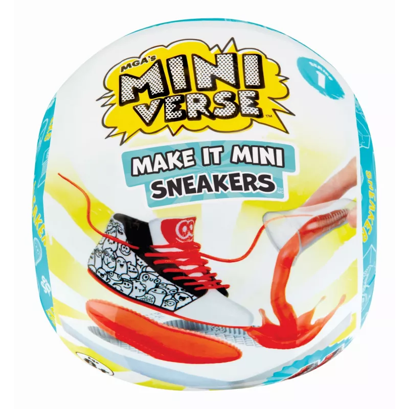 Miniverse Make It Mini Sneakers in PDQ, 8 yr(s), Multicolour, Plastic
