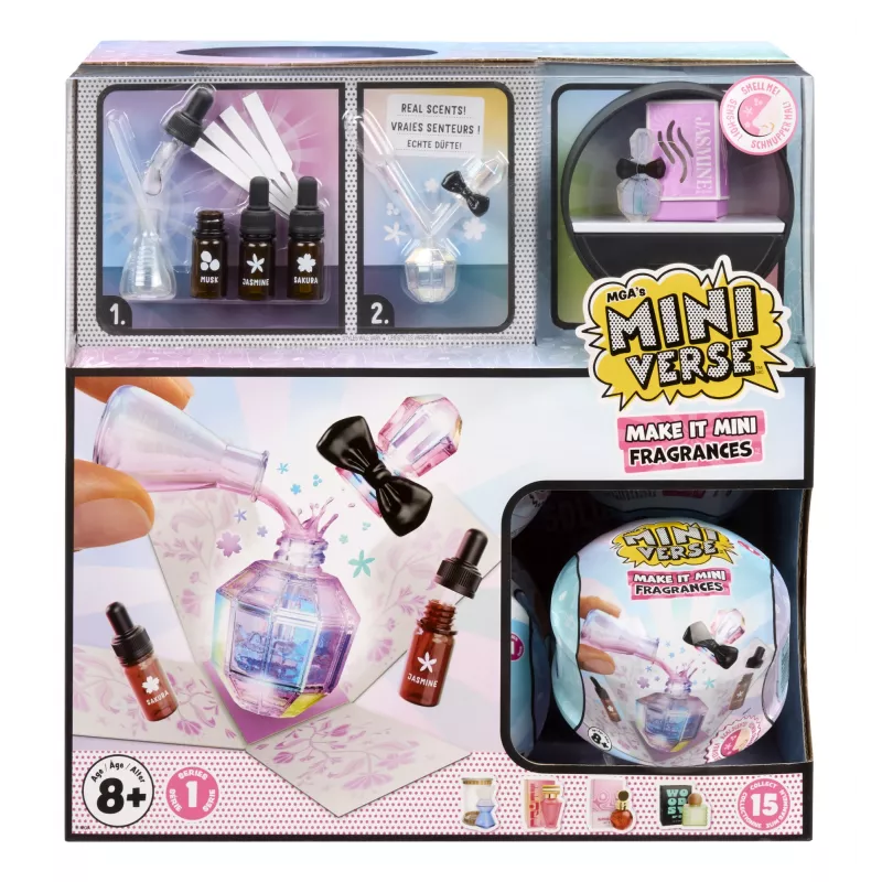 Miniverse Make It Mini Fragrances in PDQ, Children's perfume making kit, 8 yr(s), Multicolour